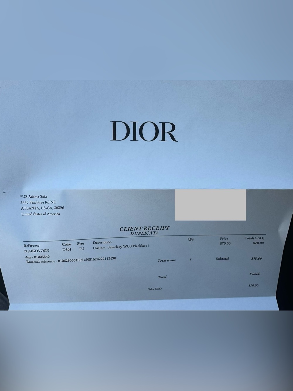 Gold Dior revolution choker necklace - Picture 4 of 4